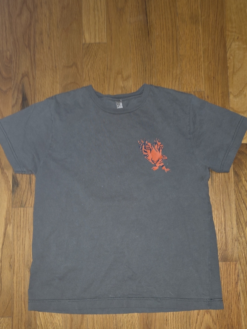 AUBURN Gray And Orange T-Shirt